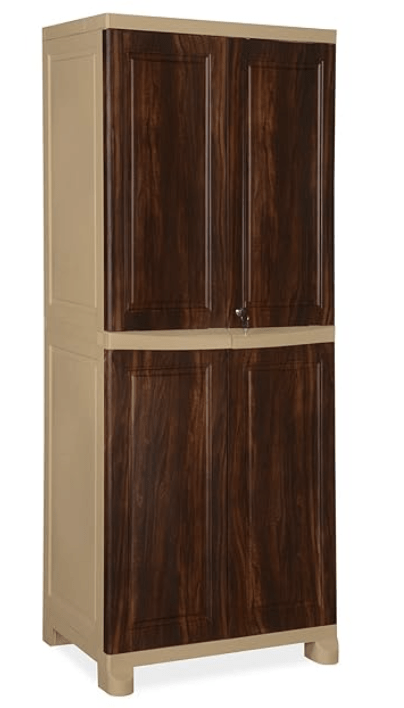Nilkamal Freedom Big 5 (FB5) Plastic Cabinet for Storage| Space & Clothes Organizer| Crockery Shelves| Cupboard| Almari| Wardrobe| Living Room| Adult & Kids| Multipurpose for Home Kitchen & Office - Image 3